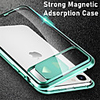 Magnetic Case For iPhone SE 2020 11 11Pro 11Pro Max X XS XR XS Max 8 Plus 8 7 Plus 7 Adsorption Double Sided Case Clear Tempered Glass Metal 360 Protective Cover