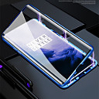 Magnetic Case For One Plus 8 Pro / One Plus 7T Pro / One Plus 6T Pro Double Sided Glasses Case Shockproof /Protective Phone Case Water Resistant / Transparent Tempered Glass / Metal Case