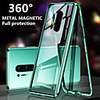 Magnetic Case for OnePlus 8 OnePlus 8 Pro OnePlus 7 OnePlus 7T Metal Double Sided Tempered Glass Phone Protective Case for Oneplus