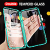 Magnetic Case For Redmi Note8Pro Mi10 Pro Case Mi CC9 Pro Mi 9T Pro Mi 9 SE Mi Note 10 Pro Mi CC9e Case Double Sided Tempered Glass Phone Case Full Body Anti-Explosion Protective Case for Xiaomi