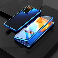 Magnetic Case For Samsung Galaxy S21 Plus/S21 Ultra/S21 360-degree Double Sided Metal Tempered Glass Cases Camera Lens Protective Case for Samsung Galaxy M31 S20 Ultra Note 20 miniinthebox