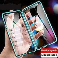 Magnetic Case for Xiaomi Mi 11 Mi 10 Pro Note 10 Pro CC9 Pro 9T 9T Pro Redmi Note 9 Note 9S Note 9 Pro Note 9 Pro Max Note 8 Note 8 Pro K20 K20 Pro Metal Double Sided Glass Phone Protective Case miniinthebox