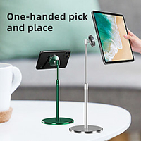 Magnetic Desktop Holder Suitable For Phone iPad Magsafe Tablet 360 Degree Rotating Mobile Phone Holder Aluminum Alloy Lifting Stand Mount miniinthebox