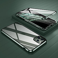 Magnetic Double Sided Case For Apple iPhone 12 / iPhone 12 Pro Max / iPhone 11 Pro Max Shockproof / Transparent Full Body Cases Transparent Tempered Glass For iPhone XS Max XR X 7 8 Plus miniinthebox