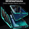 Magnetic Double Sided Case For OnePlus Oneplus 7 / Oneplus 7 pro / Oneplus 6T Magnetic Full Body Cases Solid Colored Tempered Glass / Metal