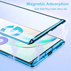 Magnetic Double Sided Case For Samsung Galaxy S21 Plus / S21 Ultra / S21 Magnetic Adsorption Full Body Cases Clear Tempered Glass / Metal For Samsung Galaxy S21 Plus / S21 Ultra / S21 miniinthebox