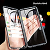 Magnetic Double Sided Case For Xiaomi Redmi Note 8 / Redmi Note 8 Pro / Redmi K30 Shockproof / Mirror Full Body Cases Solid Colored Tempered Glass / Metal
