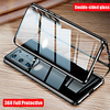Magnetic Glass Double Sided Case for Huawei P40 P40 Pro Camera Lens Protector Back Cover P30 P30 Pro Mate 30 Mate 30 Pro