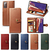 Magnetic Leather Wallet Flip Phone Case For Samsung Galaxy Note 20 Note 20Ultra 10Plus 9 8 S20 S20Ultra S10 S10E S9 S8Plus A21S A71 A51 5G A91 A81 A50 A30S A20 A10 Full Body Business Back Cover
