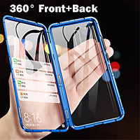 Magnetic Metal Double Side Tempered Glass Phone Case for OnePlus 7 OnePlus 7 Pro OnePlus 6T