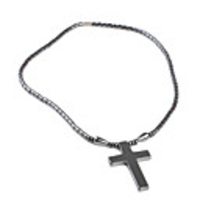 Magnetic Necklace with Cross