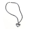 Magnetic Necklace with Heart Pendant