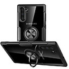 Magnetic Ring Stand Silicone Case For Samsung Galaxy Note 10 Pro Note 10 Note 9 Case Shockproof Armor transparent Hard PC Back Cover TPU edge