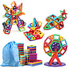 Magnetic Tiles Building Blocks 3D Magnetic Blocks Building Bricks 116 pcs STEAM Toy Geometric Pattern Educational Building Toys All Toy Gift / Kid