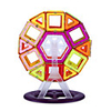 Magnetic Tiles Building Bricks 89 pcs Geometric Pattern 3D Cartoon Parent-Child Interaction Building Toys All Toy Gift / Kid
