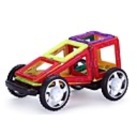Magnetic Tiles Building Bricks 89 pcs Geometric Pattern 3D Cartoon Parent-Child Interaction Building Toys All Toy Gift / Kid