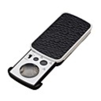Magnifier 30X 60X 90X Jewelry Appraisal Reading Magnifying Glass High Magnification Acrylic Optical Lens Loupe With LED UV