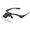 Magnifier Magnifier Glasses Goggle Lens with LED Light Plastic For Boys