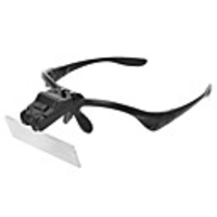 Magnifier Magnifier Glasses Goggle Lens with LED Light Plastic For Boys