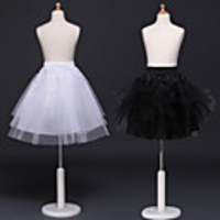 Maid Costume Ballet Dancer Classic Lolita 1950s Vacation Dress Dress Petticoat Hoop Skirt Crinoline Girls