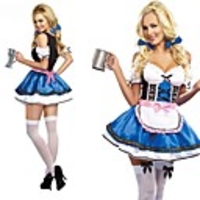 Maid Costume Oktoberfest / Beer Cosplay Costume Outfits Adults
