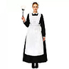 Maid Costume Outfits Bib Apron Dress Career Costumes Women