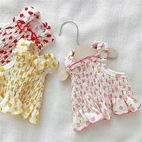 Maid Parent-child Clothing Pet Cat Dog Spring and Summer Clothing Supplies Can Be Hung Traction Dog Skirt French Fighting Medium-sized Dog miniinthebox