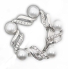 maikun scarf clip flower pearl diamante multi-uses jewelry gift for valentine