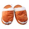Male Model USB Heating Slippers - Brown