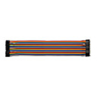 Male To Female 30CM / 40P / 2.54 / 10 Copper Clad Aluminum Line 24 BL