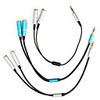 Male to Female AUX Extension Cable for iPod/iPad/iPhone/MP3