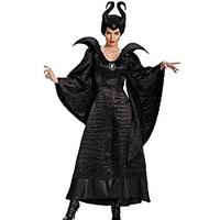 Maleficent Dress Cosplay Costume Halloween Props Costume Anime Adults