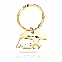 mama bear keychain for mom women
