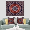 Mandala Bohemian Tapestry with 2 Cushion Covers Set of 3 Wall Hanging Tree Trippy Tapestry Meditation Home Room Decoration Tapestries Backdrop Gift miniinthebox