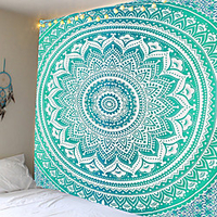 Mandala Bohemian Wall Tapestry Art Decor Blanket Curtain Hanging Home Bedroom Living Room Dorm Decoration Boho Hippie Psychedelic Floral Flower Lotus Indian miniinthebox