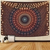 Mandala Bohemian Wall Tapestry Art Decor Blanket Curtain Hanging Home Bedroom Living Room Dorm Decoration Boho Hippie Psychedelic Floral Flower Lotus Indian miniinthebox