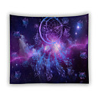 Mandala Bohemian Wall Tapestry Art Decor Blanket Curtain Picnic Tablecloth Hanging Home Bedroom Living Room Dorm Decoration Boho Hippie Blue Purple Dream Catcher