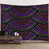 Mandala Bohemian Wall Tapestry Art Decor Blanket Curtain Picnic Tablecloth Hanging Home Bedroom Living Room Dorm Decoration Boho Hippie Colorful Views