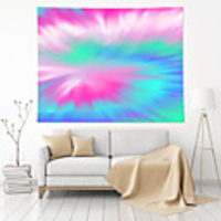 Mandala Bohemian Wall Tapestry Art Decor Blanket Curtain Picnic Tablecloth Hanging Home Bedroom Living Room Dorm Decoration Boho Hippie Polyester Bohemian Modern Tie Dye Style