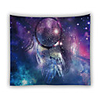 Mandala Bohemian Wall Tapestry Art Decor Blanket Curtain Picnic Tablecloth Hanging Home Bedroom Living Room Dorm Decoration Boho Hippie Polyester Dark Night Starry Dream Catcher