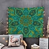 Mandala Bohemian Wall Tapestry Art Decor Blanket Curtain Picnic Tablecloth Hanging Home Bedroom Living Room Dorm Decoration Boho Hippie Psychedelic Floral Flower Lotus