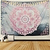 Mandala Bohemian Wall Tapestry Art Decor Blanket Curtain Picnic Tablecloth Hanging Home Bedroom Living Room Dorm Decoration Boho Hippie Psychedelic Floral Flower Lotus