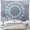 Mandala Bohemian Wall Tapestry Art Decor Blanket Curtain Picnic Tablecloth Hanging Home Bedroom Living Room Dorm Decoration Boho Hippie Psychedelic Floral Flower Lotus