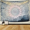 Mandala Bohemian Wall Tapestry Art Decor Blanket Curtain Picnic Tablecloth Hanging Home Bedroom Living Room Dorm Decoration Boho Hippie Psychedelic Floral Flower Lotus