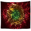 Mandala Bohemian Wall Tapestry Art Decor Blanket Curtain Picnic Tablecloth Hanging Home Bedroom Living Room Dorm Decoration Polyester Magical Three-Color Interlaced Visual Impact