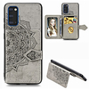 Mandala Embossed Magnetic Case for Samsung Galaxy S21 Plus S21 Ultra PU Leather Wallet Case Multifunction Card Holder Protective Case for Samsung Galaxy S20 Ultra S20 Plus A51 A71 A91 A70 A50 A40 miniinthebox