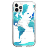 Map Case For Apple iPhone 12 iPhone 11 iPhone 12 Pro Max Unique Design Protective Case and Screen Protector Shockproof Back Cover TPU