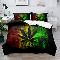 Maple Leaf Duvet Cover Set Twin Full Queen King size 2/3 Piece Bedding Set with 1 or 2 Pillowcase(Single Twin only 1pcs) miniinthebox