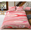 Marble Print 3-Piece Duvet Cover Set Hotel Bedding Sets Comforter Cover with Soft Lightweight Microfiber,  Include 1 Duvet Cover,  2 Pillowcases for Double/Queen/King(1 Pillowcase for Twin/Single)