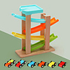 Marble Run Wooden Simple Cool All Kids Toy Gift